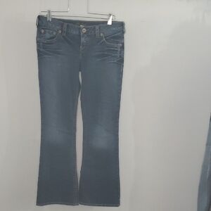 Aiko Classic Blue Flare Jeans